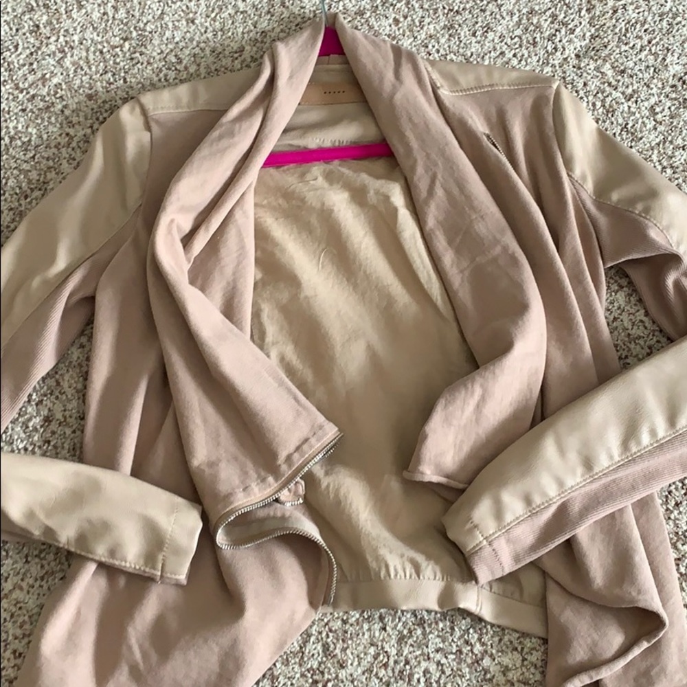 Blank Nyc Drape Front Jacket - image 1